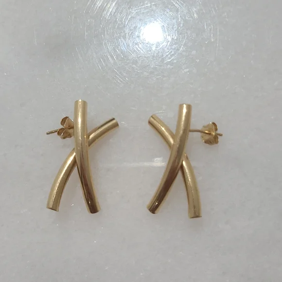 Vintage Paloma Picasso 18k earrings - Picture 2 of 3